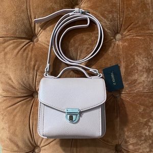 Dusty Pink Crossbody Mini Satchel